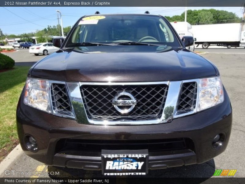 Espresso Black / Graphite 2012 Nissan Pathfinder SV 4x4