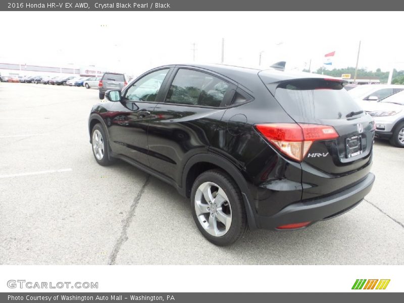 Crystal Black Pearl / Black 2016 Honda HR-V EX AWD
