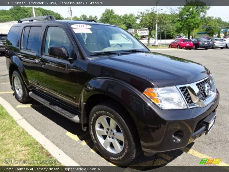 Espresso Black / Graphite 2012 Nissan Pathfinder SV 4x4