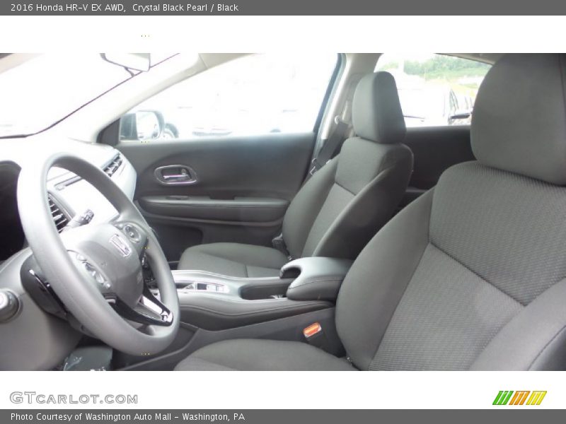 Crystal Black Pearl / Black 2016 Honda HR-V EX AWD