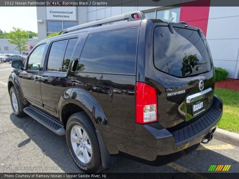 Espresso Black / Graphite 2012 Nissan Pathfinder SV 4x4