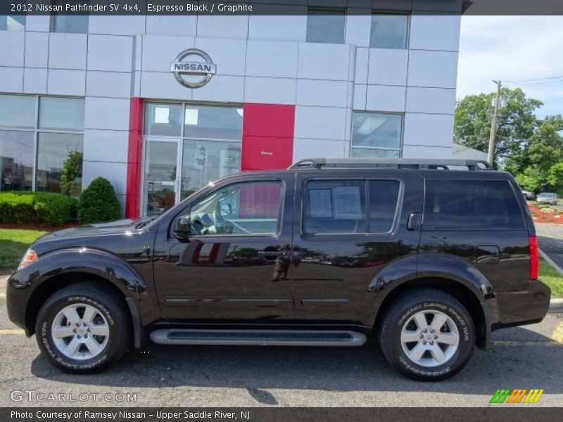Espresso Black / Graphite 2012 Nissan Pathfinder SV 4x4