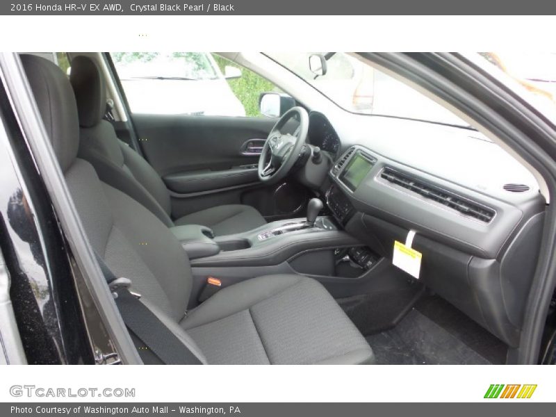Crystal Black Pearl / Black 2016 Honda HR-V EX AWD