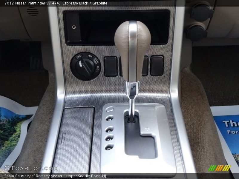 Espresso Black / Graphite 2012 Nissan Pathfinder SV 4x4