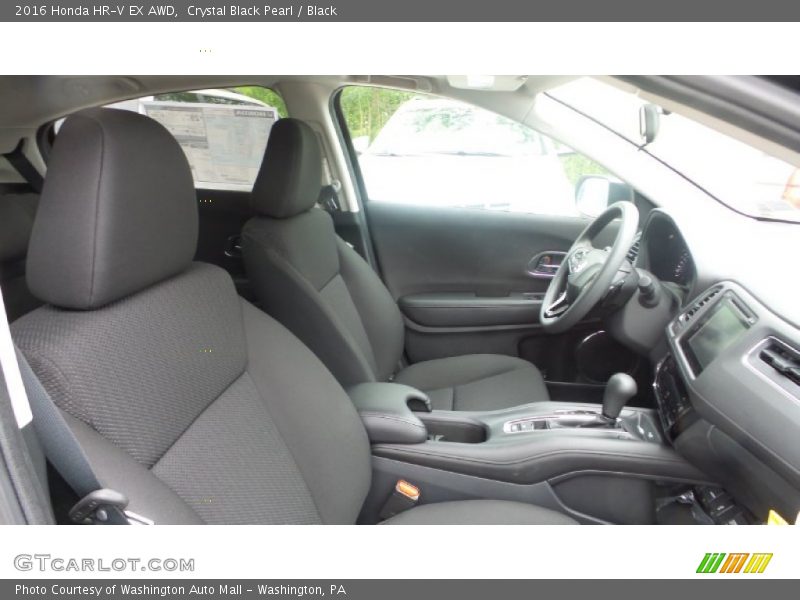 Crystal Black Pearl / Black 2016 Honda HR-V EX AWD
