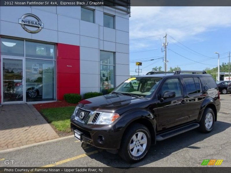 Espresso Black / Graphite 2012 Nissan Pathfinder SV 4x4