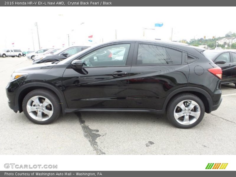  2016 HR-V EX-L Navi AWD Crystal Black Pearl