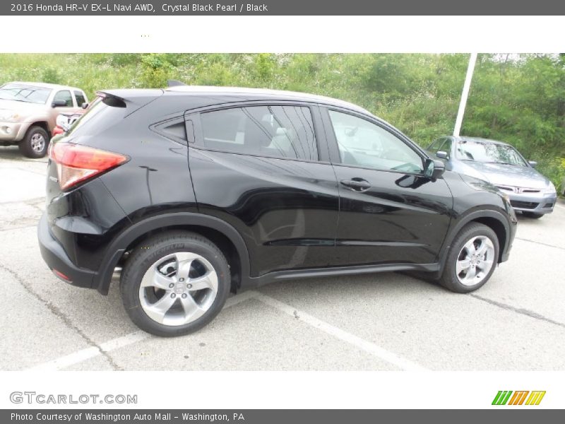 Crystal Black Pearl / Black 2016 Honda HR-V EX-L Navi AWD