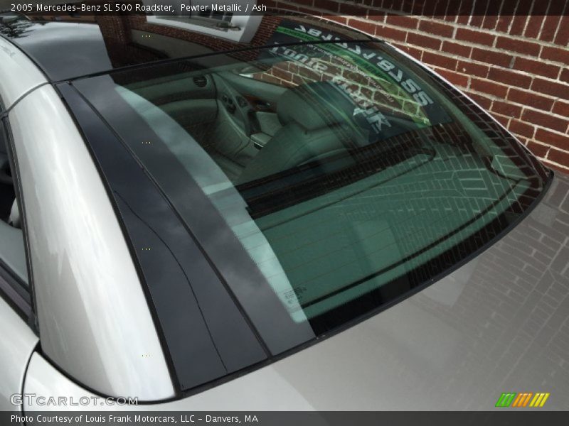 Pewter Metallic / Ash 2005 Mercedes-Benz SL 500 Roadster