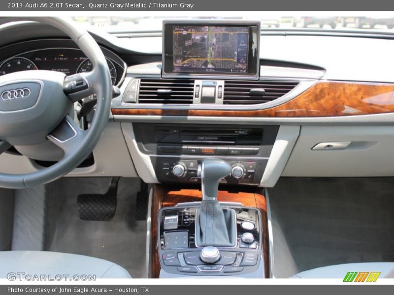 Quartz Gray Metallic / Titanium Gray 2013 Audi A6 2.0T Sedan