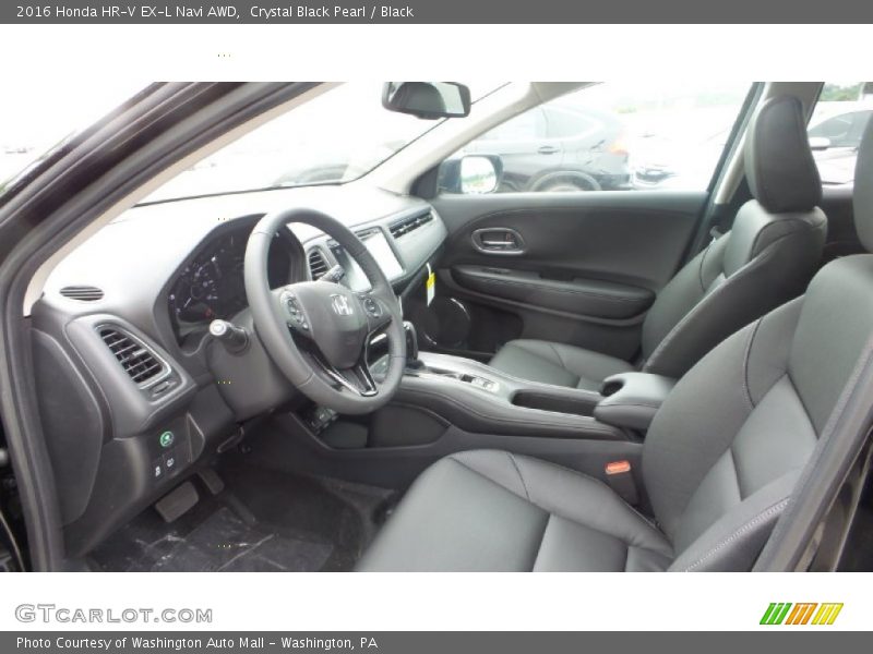  2016 HR-V EX-L Navi AWD Black Interior