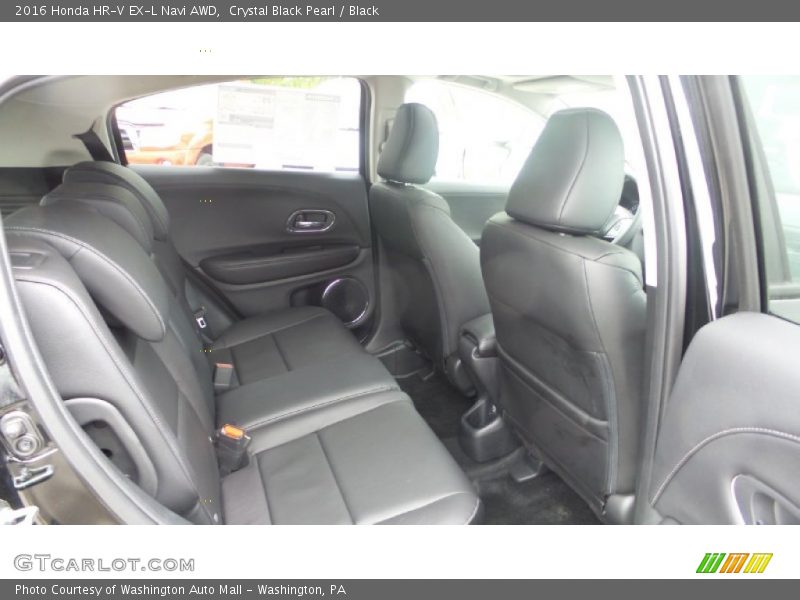 Crystal Black Pearl / Black 2016 Honda HR-V EX-L Navi AWD