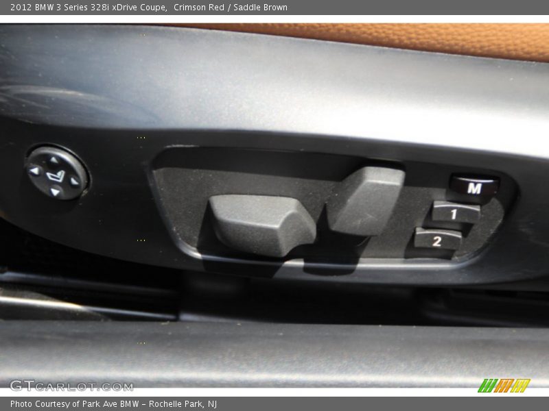 Crimson Red / Saddle Brown 2012 BMW 3 Series 328i xDrive Coupe