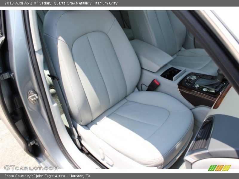 Quartz Gray Metallic / Titanium Gray 2013 Audi A6 2.0T Sedan