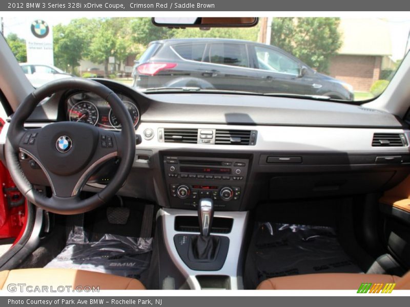 Crimson Red / Saddle Brown 2012 BMW 3 Series 328i xDrive Coupe