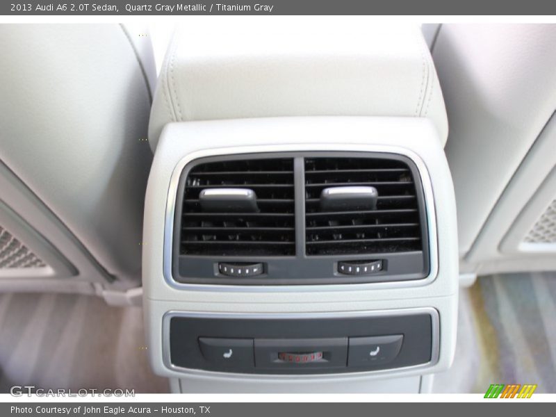 Quartz Gray Metallic / Titanium Gray 2013 Audi A6 2.0T Sedan