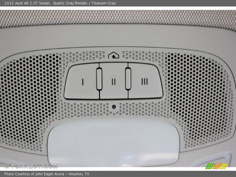Quartz Gray Metallic / Titanium Gray 2013 Audi A6 2.0T Sedan