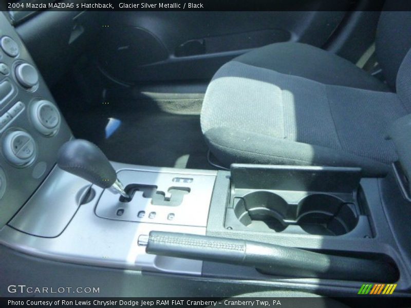 Glacier Silver Metallic / Black 2004 Mazda MAZDA6 s Hatchback