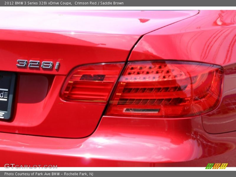Crimson Red / Saddle Brown 2012 BMW 3 Series 328i xDrive Coupe