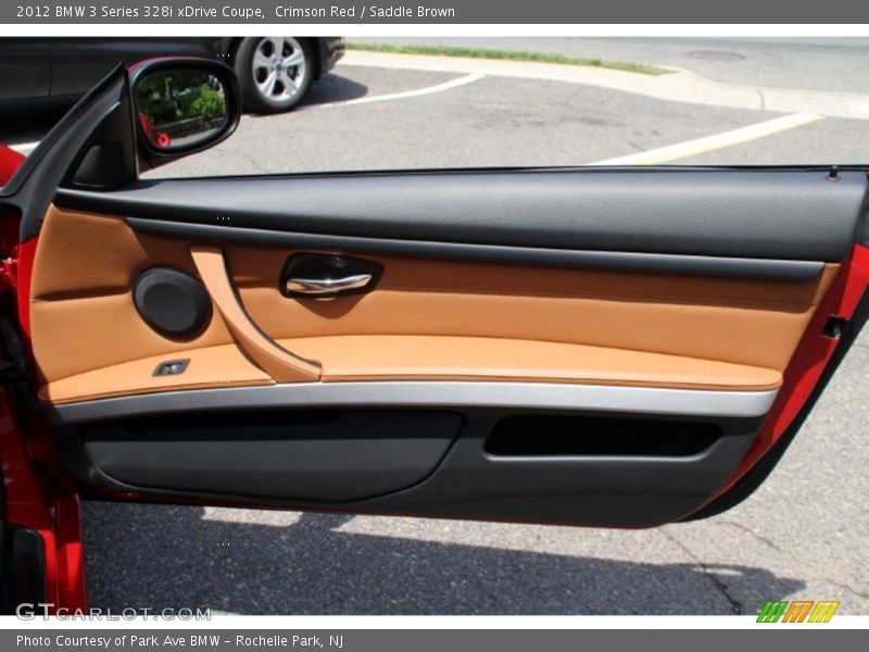 Crimson Red / Saddle Brown 2012 BMW 3 Series 328i xDrive Coupe