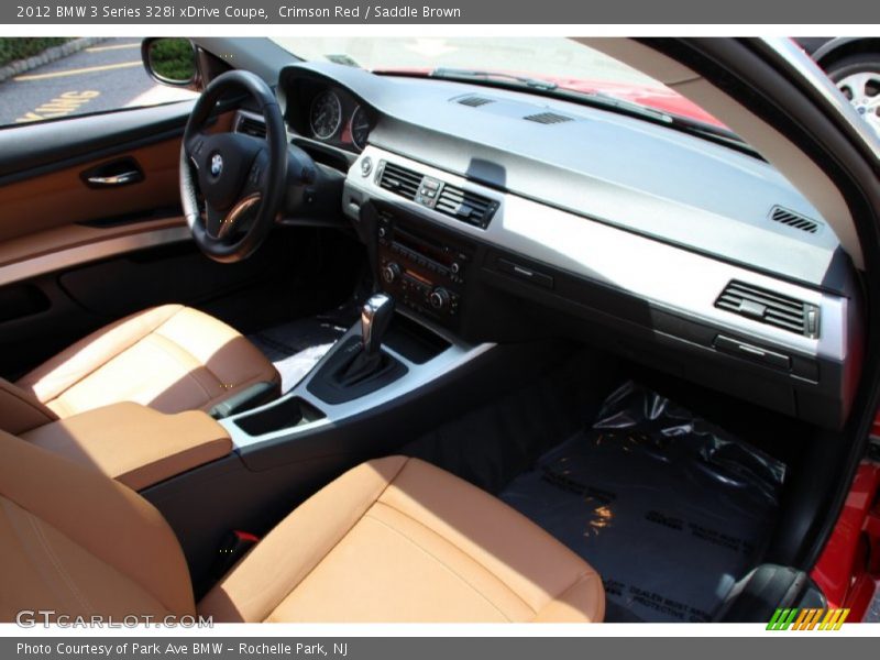 Crimson Red / Saddle Brown 2012 BMW 3 Series 328i xDrive Coupe