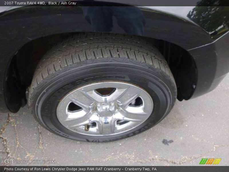 Black / Ash Gray 2007 Toyota RAV4 4WD