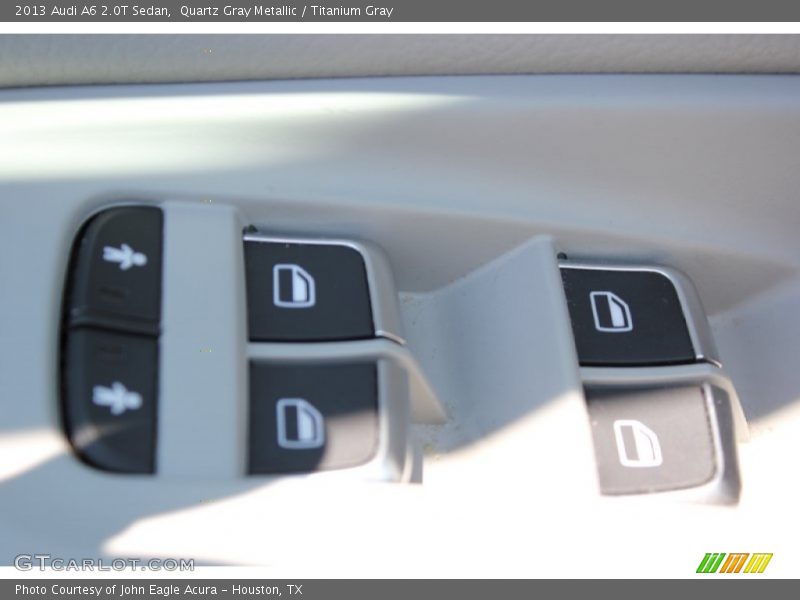 Quartz Gray Metallic / Titanium Gray 2013 Audi A6 2.0T Sedan