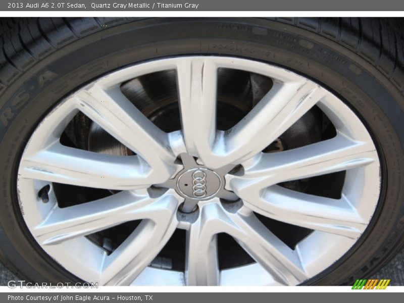 Quartz Gray Metallic / Titanium Gray 2013 Audi A6 2.0T Sedan