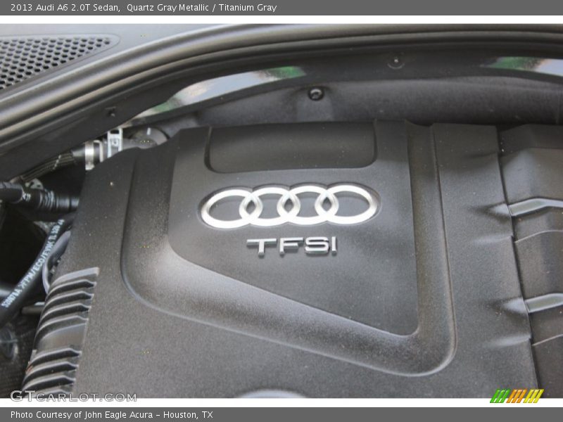 Quartz Gray Metallic / Titanium Gray 2013 Audi A6 2.0T Sedan