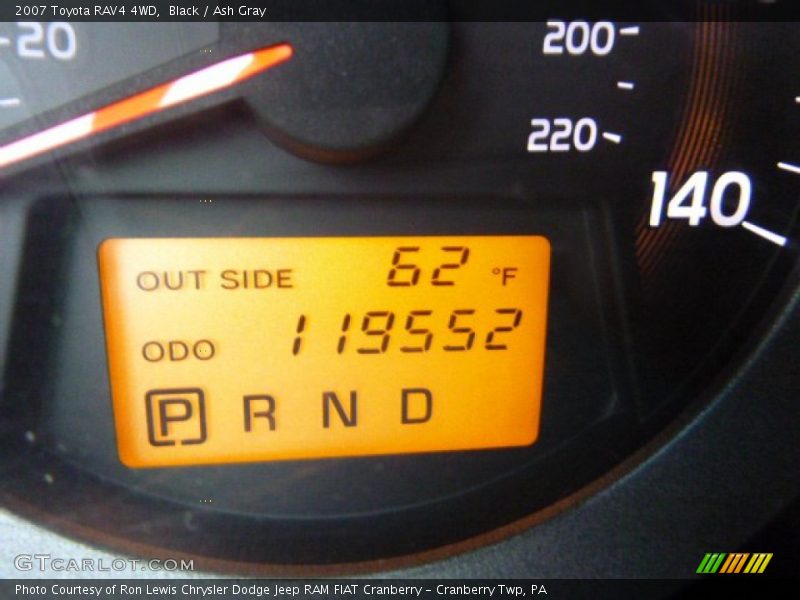 Black / Ash Gray 2007 Toyota RAV4 4WD