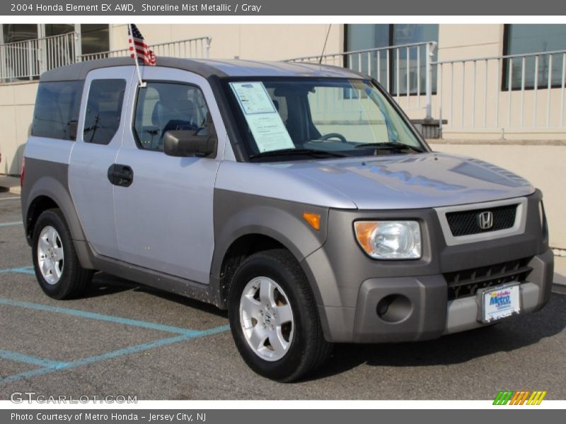 Shoreline Mist Metallic / Gray 2004 Honda Element EX AWD