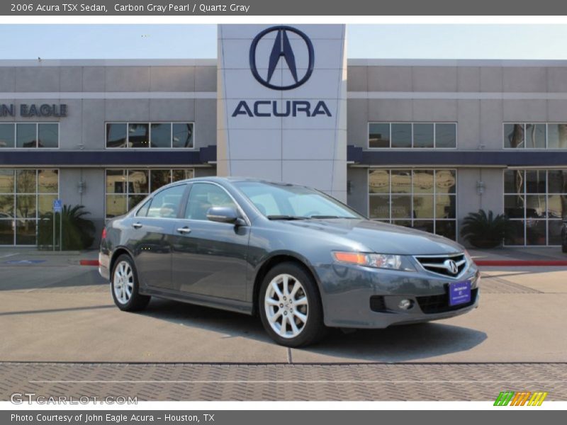 Carbon Gray Pearl / Quartz Gray 2006 Acura TSX Sedan