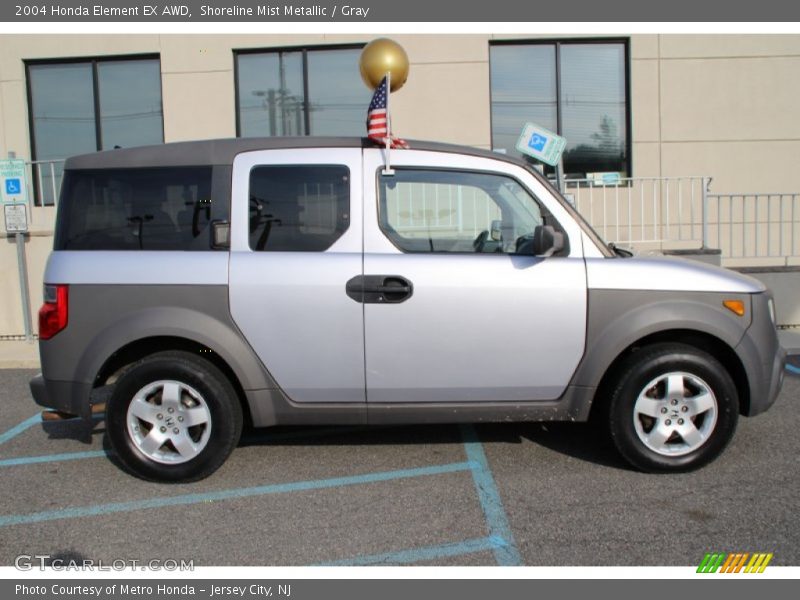 Shoreline Mist Metallic / Gray 2004 Honda Element EX AWD