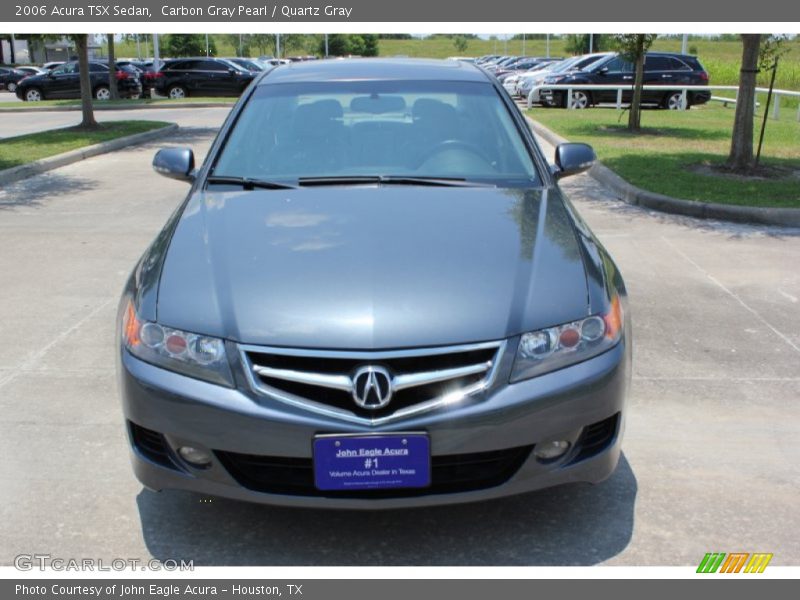 Carbon Gray Pearl / Quartz Gray 2006 Acura TSX Sedan