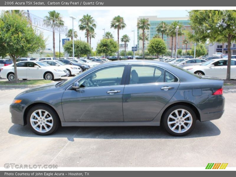 Carbon Gray Pearl / Quartz Gray 2006 Acura TSX Sedan