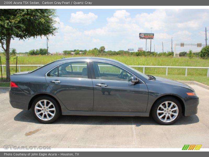 Carbon Gray Pearl / Quartz Gray 2006 Acura TSX Sedan