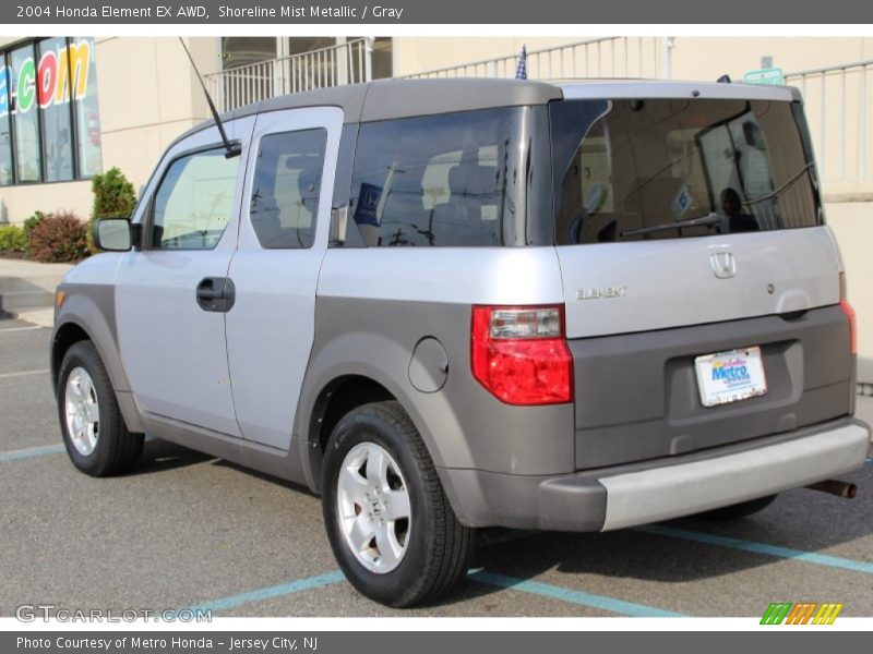 Shoreline Mist Metallic / Gray 2004 Honda Element EX AWD
