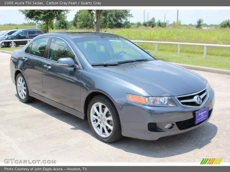 Carbon Gray Pearl / Quartz Gray 2006 Acura TSX Sedan