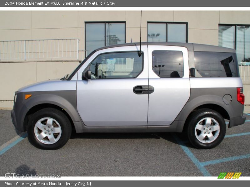 Shoreline Mist Metallic / Gray 2004 Honda Element EX AWD