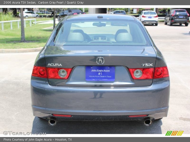 Carbon Gray Pearl / Quartz Gray 2006 Acura TSX Sedan