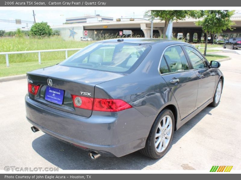 Carbon Gray Pearl / Quartz Gray 2006 Acura TSX Sedan