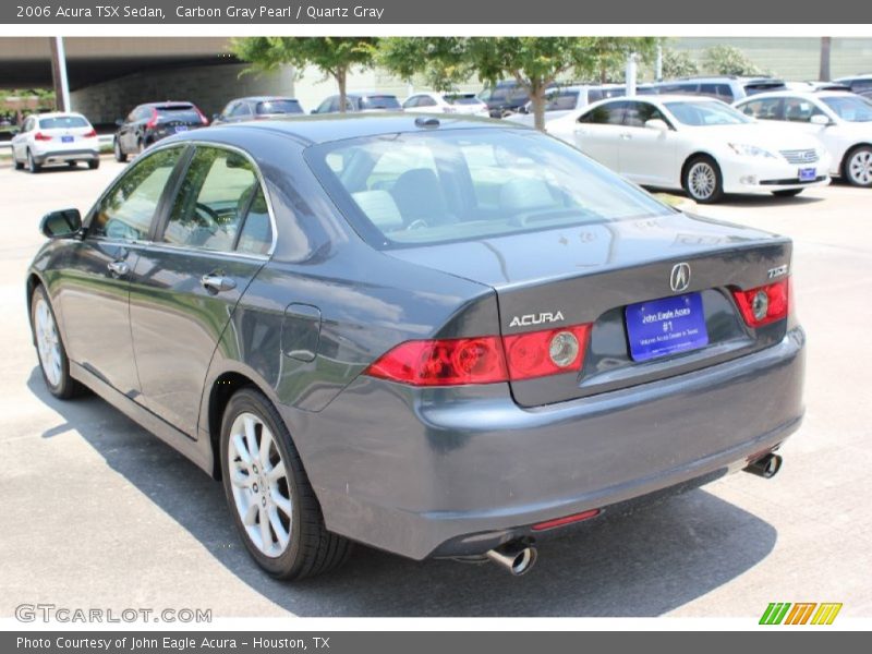 Carbon Gray Pearl / Quartz Gray 2006 Acura TSX Sedan