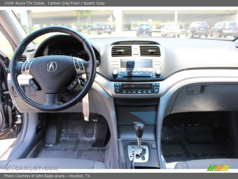 Carbon Gray Pearl / Quartz Gray 2006 Acura TSX Sedan