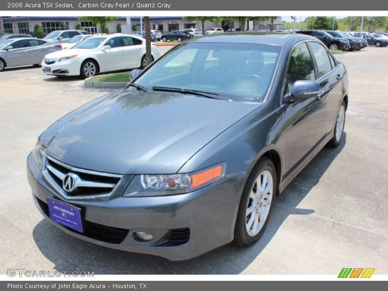 Carbon Gray Pearl / Quartz Gray 2006 Acura TSX Sedan