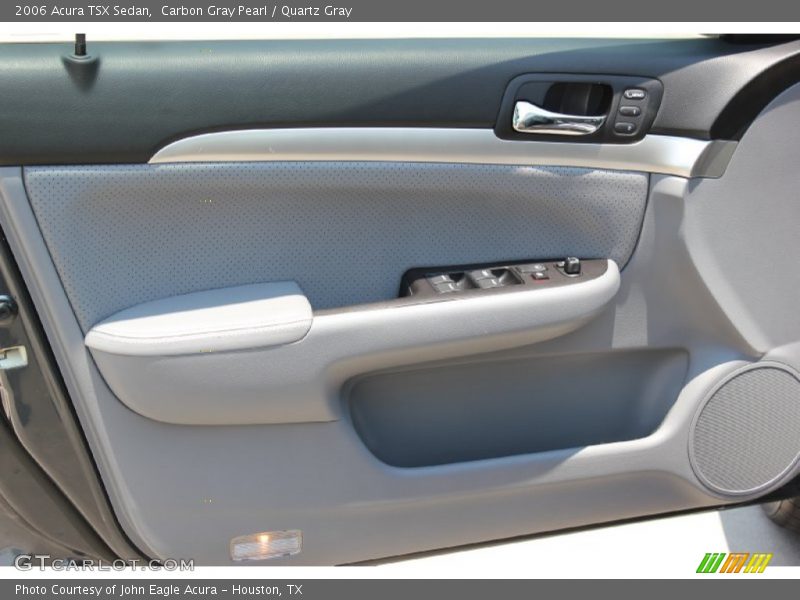 Carbon Gray Pearl / Quartz Gray 2006 Acura TSX Sedan