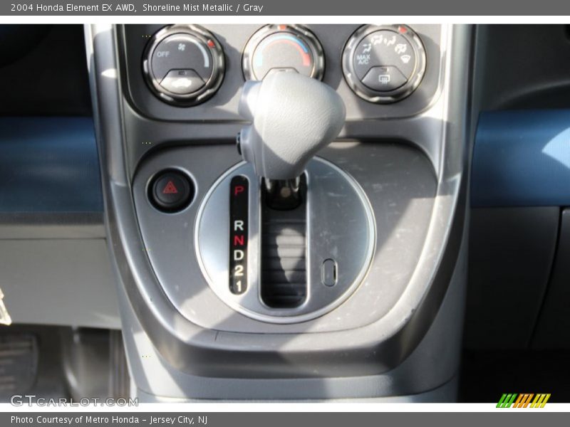 Shoreline Mist Metallic / Gray 2004 Honda Element EX AWD