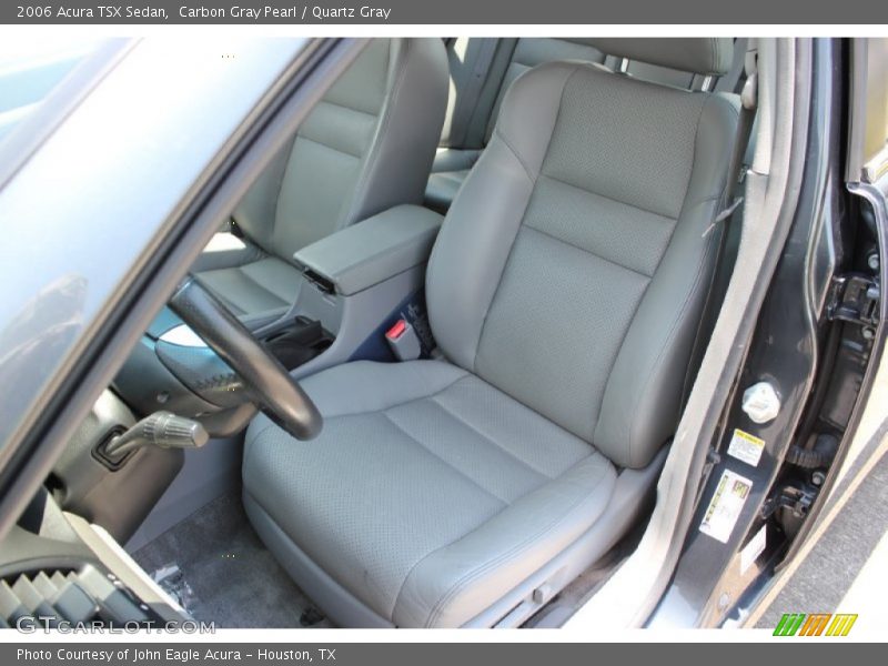 Carbon Gray Pearl / Quartz Gray 2006 Acura TSX Sedan