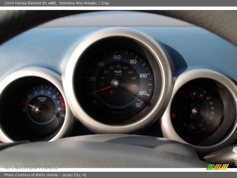 Shoreline Mist Metallic / Gray 2004 Honda Element EX AWD