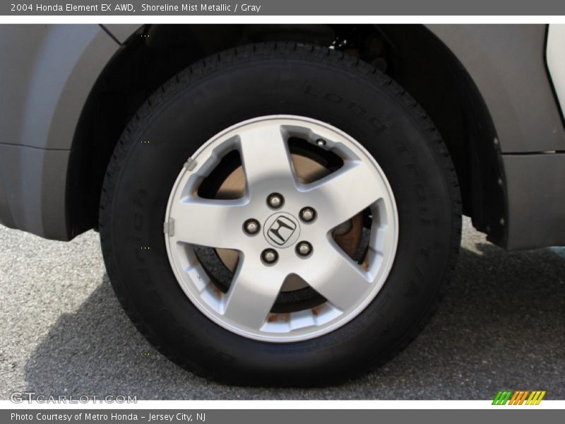 Shoreline Mist Metallic / Gray 2004 Honda Element EX AWD