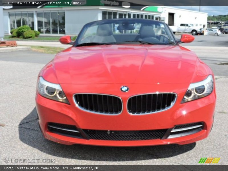 Crimson Red / Black 2012 BMW Z4 sDrive28i